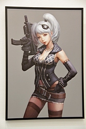 画像ギャラリー No.047のサムネイル画像 / NEXON作品に関連したアートが勢揃いした「NDC ART EXHIBITION」を写真で紹介。未発表ゲームのイラストもあり