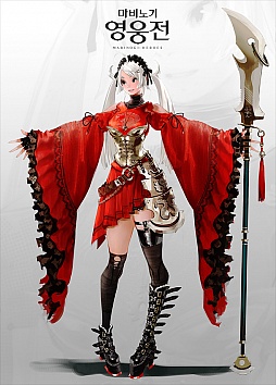 画像ギャラリー No.003のサムネイル画像 / 「マビノギ英雄伝」，韓国サーバーで新女性キャラ「Lynn」の実装が決定。その姿を確認できるティーザームービーが公開に