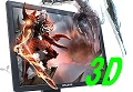 春だ飛び出せ，3Dステレオ映像ゲーム環境（その2）Zalman製液晶ディスプレイ編