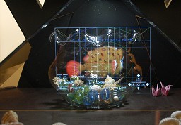 画像ギャラリー No.005のサムネイル画像 / ［COMPUTEX］会場で見かけた立体視技術いろいろ。空中結像ディスプレイ，2万円台の立体フォトフレーム，2D液晶パネルの強制3D化キット？