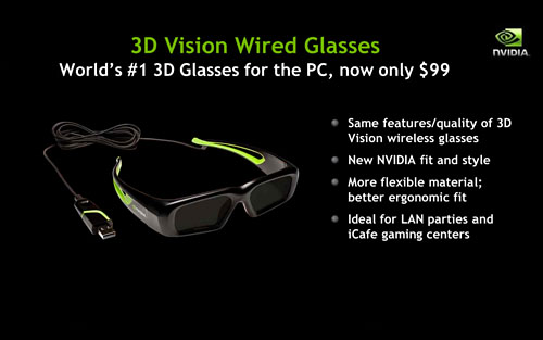画像ギャラリー No.002のサムネイル画像 / ［COMPUTEX］ワイヤードで99ドル。3D Vision用の新型メガネがNVIDIAから登場