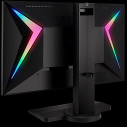 画像ギャラリー No.002のサムネイル画像 / ViewSonic，応答速度1msで144Hz，税込3万円の「光る」液晶ディスプレイ発売