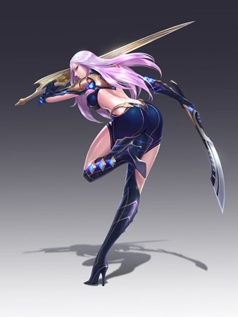 画像ギャラリー No.001のサムネイル画像 / 「アトランティカ」,アトランティス人双剣主人公に女性キャラクターが登場