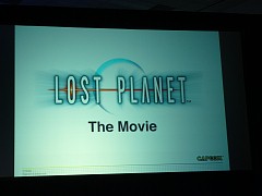 画像ギャラリー No.003のサムネイル画像 / ［E3 2008＃06］狙いどおりの映画化。カプコン「ロスト プラネット」の映画化発表会詳細レポート