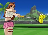 画像ギャラリー No.015のサムネイル画像 / 「スプラッシュ!ゴルフ」,ファンタジーゾーンな新コースやモロ星人なクラブセットなど実装
