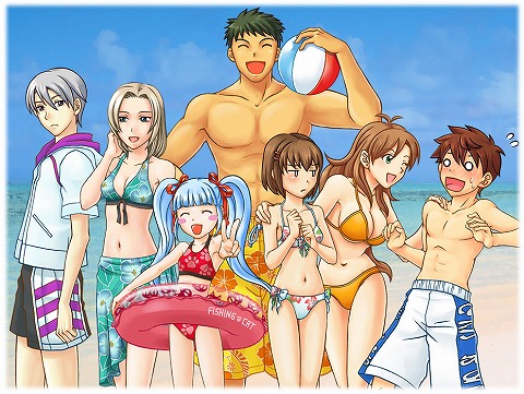 画像ギャラリー No.001のサムネイル画像 / 夏はやっぱり水着&サンダルで「スプラッシュ!ゴルフ」