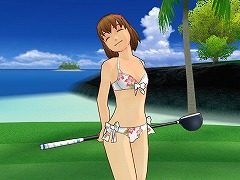 画像ギャラリー No.006のサムネイル画像 / 夏はやっぱり水着&サンダルで「スプラッシュ!ゴルフ」