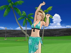 画像ギャラリー No.007のサムネイル画像 / 夏はやっぱり水着&サンダルで「スプラッシュ!ゴルフ」