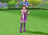 画像ギャラリー No.010のサムネイル画像 / 和傘でゴルフ。「スプラッシュゴルフ」にアンティーククラブが登場