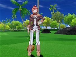 画像ギャラリー No.002のサムネイル画像 / 「スプラッシュ！ゴルフ」本日からFinalキャンペーン開催。新キャディー「真宮寺さくら」，新コース「SONIC winter」が登場