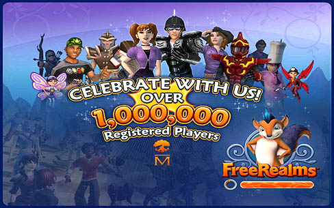 画像ギャラリー No.001のサムネイル画像 / SOEのカジュアルMMORPG,「Free Realms」の登録者数が100万人を突破