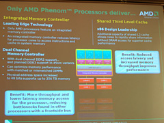 画像ギャラリー No.007のサムネイル画像 / ついに「真のクアッドコア」が市場へ。AMD,新世代CPU「Phenom」を発表
