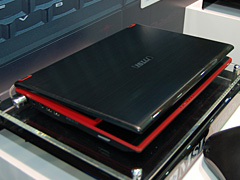 画像ギャラリー No.006のサムネイル画像 / ［COMPUTEX 2008＃05］MSI，「Puma」プラットフォームのゲーマー向けノートPCを公開。Hybrid Graphics対応のモバイルノートPCも