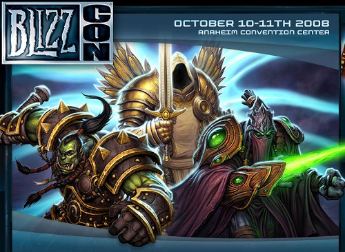 画像ギャラリー No.001のサムネイル画像 / Blizzard，ゲームイベントBlizzCon 2008の公式サイトをオープン