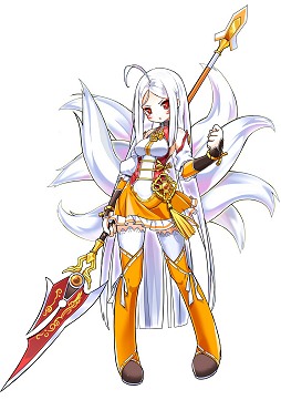 画像ギャラリー No.003のサムネイル画像 / 「ELSWORD」に2年振りの新キャラクター「アラ・ハーン」が登場。九尾の狐を憑依させることで発揮されるアラの能力をテストプレイで検証する