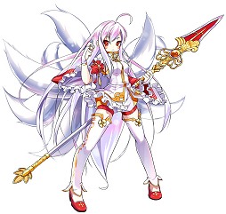 画像ギャラリー No.017のサムネイル画像 / 「ELSWORD」に2年振りの新キャラクター「アラ・ハーン」が登場。九尾の狐を憑依させることで発揮されるアラの能力をテストプレイで検証する