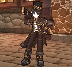 画像ギャラリー No.003のサムネイル画像 / 「ELSWORD」新アバター「スチームパンク」&新騎乗ペット「人力車ポール」登場
