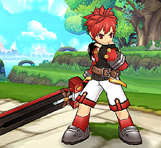 画像ギャラリー No.003のサムネイル画像 / 「ELSWORD」でエルスとレナのキャラクターリニューアルが実施。リニューアル記念およびクリスマス関連のイベントも