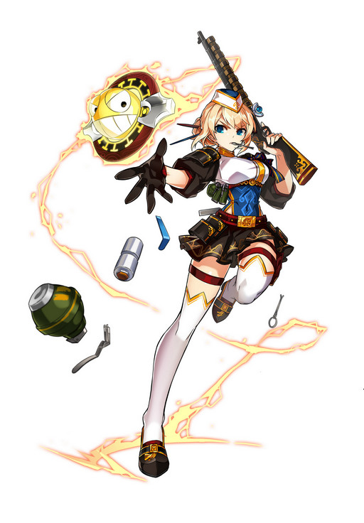 画像ギャラリー No.027のサムネイル画像 / 「ELSWORD」,6月1日アップデートで「アラド戦記」コラボキャラ「ロゼ」が登場。4Gamerに来た広報大使の楠木まゆさんミニインタビューも掲載