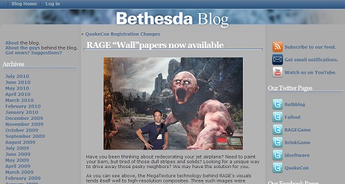 画像ギャラリー No.002のサムネイル画像 / Bethesda Softworksが「Rage」の巨大画像を公開。最大規模はたった一枚で363MBという，使い道がまったく想像できない“超”特大サイズ