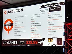 画像ギャラリー No.003のサムネイル画像 / 「RAGEはid Softwareの歴史で最高のゲーム」。id Softwareのファンイベント「QuakeCon 2011」で,ジョン・カーマック氏が2時間の基調講演