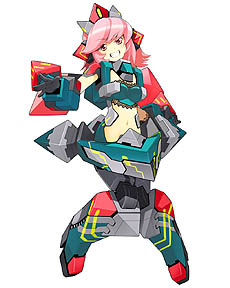 画像ギャラリー No.002のサムネイル画像 / 「コズミックブレイク」ついに第4の女性型ロボ「ウィンベル」が3月12日登場