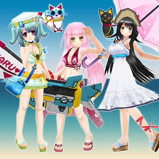 画像ギャラリー No.002のサムネイル画像 / 「コズミックブレイク」,水着姿の“カリン”などが追加になる「サマーガラポンSP」が開催