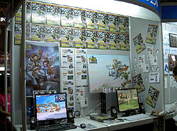 画像ギャラリー No.007のサムネイル画像 / ［TGS 2008＃021］こじんまり感がちょっと寂しい，PCオンラインゲームコーナー