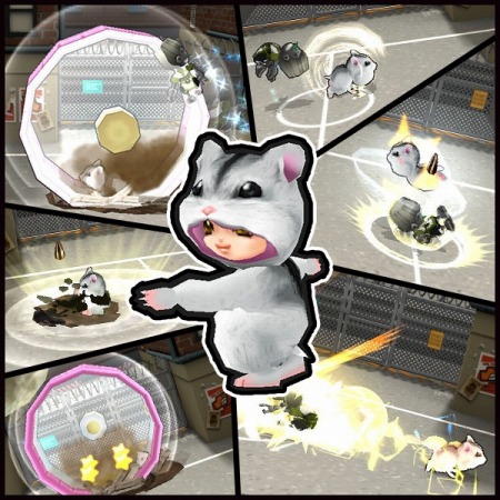 画像ギャラリー No.001のサムネイル画像 / 「ゲットアンプド2」新アクセサリ「プリティきぐるみハムスター」を2月23日に追加
