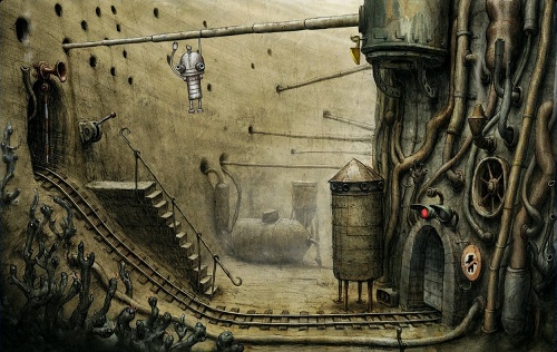 画像ギャラリー No.004のサムネイル画像 / インディーズゲームの小部屋:Room#110「Machinarium」