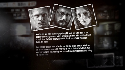 画像ギャラリー No.002のサムネイル画像 / インディーズゲームの小部屋:Room#357「This War of Mine」
