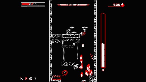 画像ギャラリー No.004のサムネイル画像 / インディーズゲームの小部屋:Room#403「Downwell」