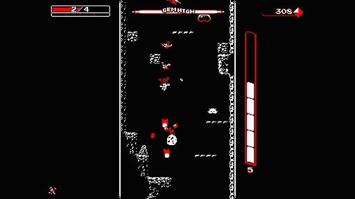 画像ギャラリー No.007のサムネイル画像 / インディーズゲームの小部屋:Room#403「Downwell」