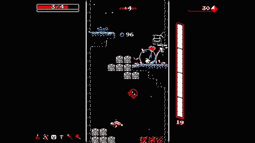 画像ギャラリー No.008のサムネイル画像 / インディーズゲームの小部屋:Room#403「Downwell」