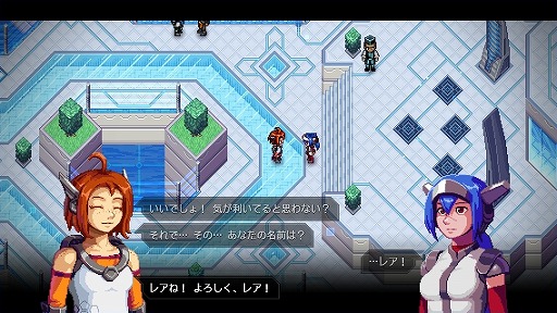 画像ギャラリー No.001のサムネイル画像 / インディーズゲームの小部屋:Room#551「CrossCode」