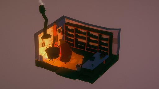 画像ギャラリー No.005のサムネイル画像 / インディーズゲームの小部屋:Room#570「The Stillness of the Wind」