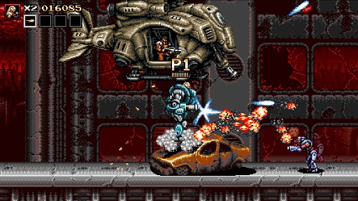 画像ギャラリー No.001のサムネイル画像 / インディーズゲームの小部屋:Room#591「Blazing Chrome」