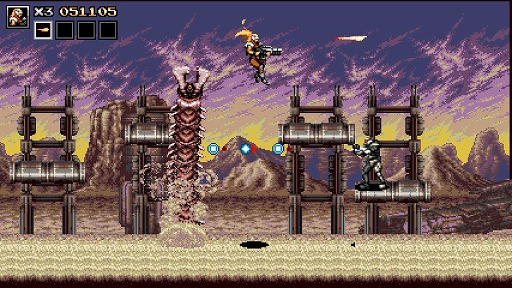 画像ギャラリー No.003のサムネイル画像 / インディーズゲームの小部屋:Room#591「Blazing Chrome」