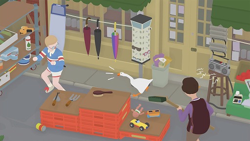 画像ギャラリー No.011のサムネイル画像 / インディーズゲームの小部屋:Room#604「Untitled Goose Game 〜いたずらガチョウがやって来た!〜」