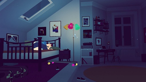 画像ギャラリー No.003のサムネイル画像 / インディーズゲームの小部屋:Room#614「Sayonara Wild Hearts」