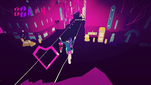 画像ギャラリー No.014のサムネイル画像 / インディーズゲームの小部屋:Room#614「Sayonara Wild Hearts」