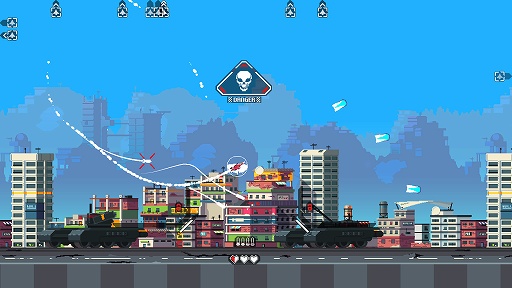 画像ギャラリー No.005のサムネイル画像 / インディーズゲームの小部屋:Room#637「Jet Lancer」