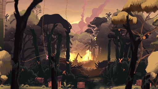 画像ギャラリー No.003のサムネイル画像 / インディーズゲームの小部屋:Room#734「Gibbon: Beyond the Trees」