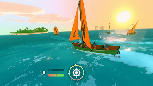画像ギャラリー No.001のサムネイル画像 / インディーズゲームの小部屋:Room#766「Sail Forth」