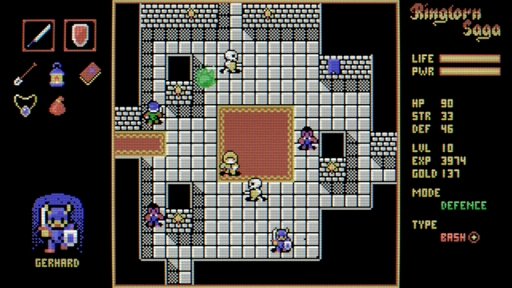 画像ギャラリー No.008のサムネイル画像 / インディーズゲームの小部屋：Room＃772「Ringlorn Saga」