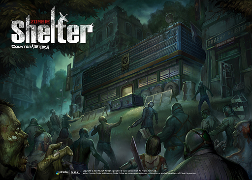 画像ギャラリー No.002のサムネイル画像 / 「Counter-Strike Online」韓国サーバーに新モード「Zombie Shelter」が実装。各プレイヤーが“防衛拠点”を築いてゾンビに対抗