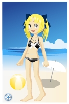 画像ギャラリー No.003のサムネイル画像 / アバターサービス「ミィア」に水着や海賊の衣装が登場