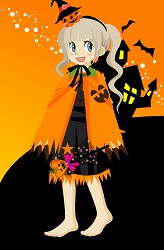 画像ギャラリー No.003のサムネイル画像 / 10月といえばハロウィン！　「ミィア」にお化けや魔女の衣装