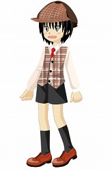 画像ギャラリー No.006のサムネイル画像 / 「ミィア」,パジャマルックでおしゃべりしよう。探偵衣装も登場