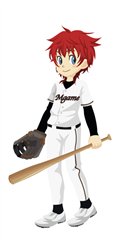 画像ギャラリー No.015のサムネイル画像 / エムゲームポータルの「MyA」,学生服や野球,悪魔などの衣装登場
